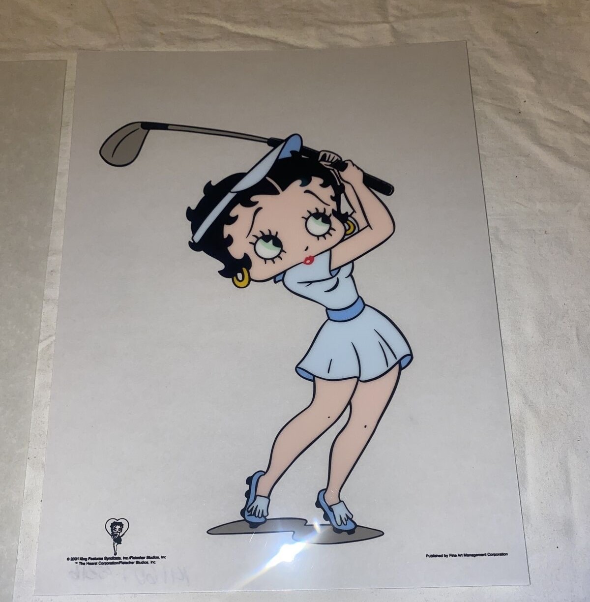 Betty Boop Moon Fleischer Studios Sericel King Features Hearst Licensed –  Art Deals